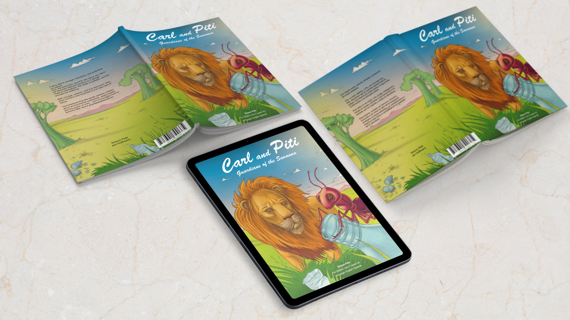 Carl and Piti carl and piti mockup en