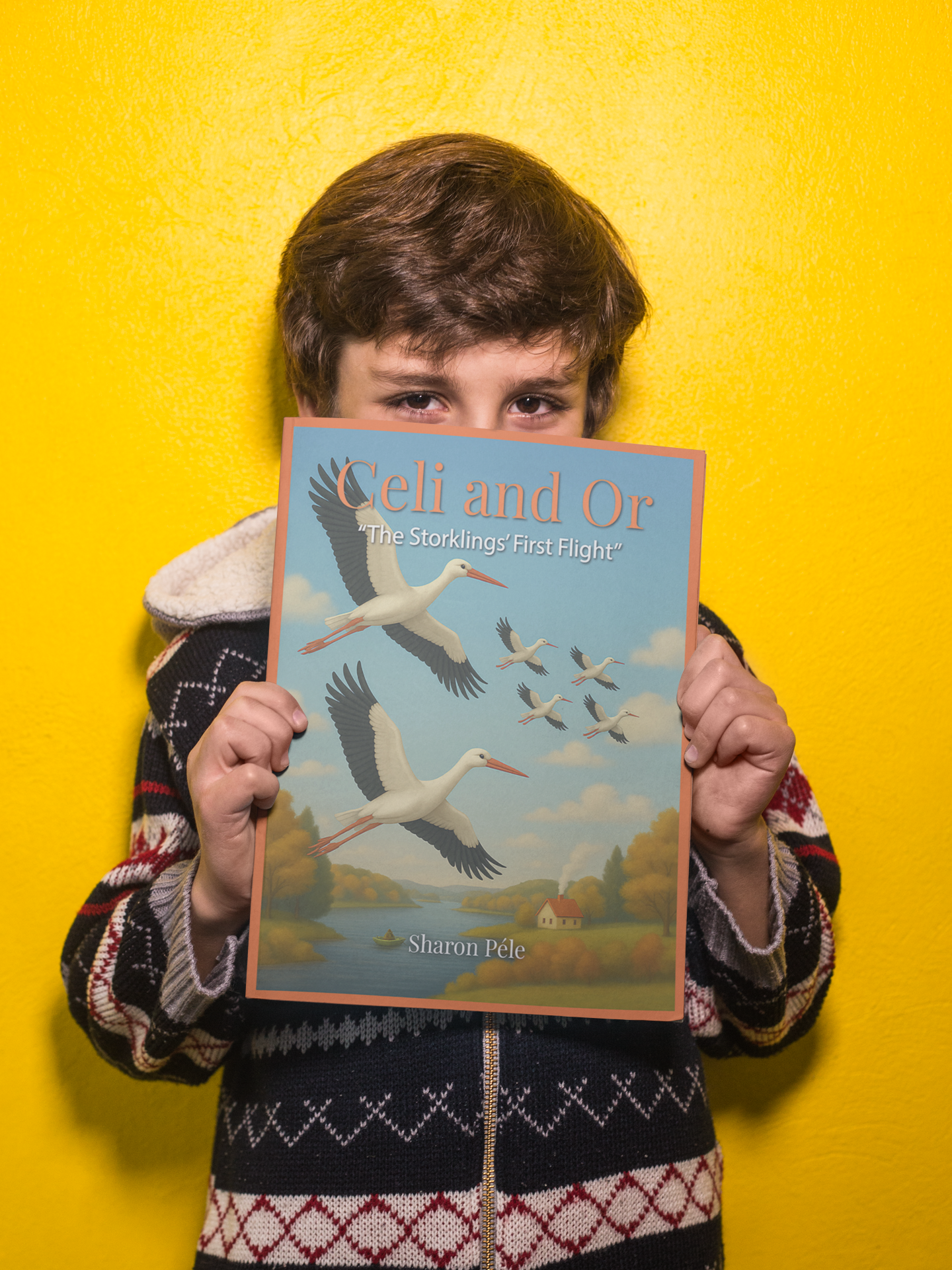 Celi and Or The First Flight of Their Chicks 17